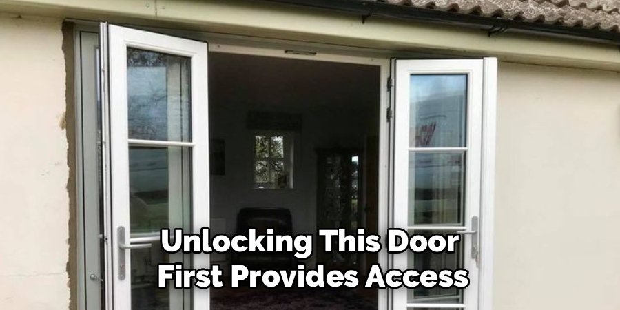 Unlocking This Door 
First Provides Access