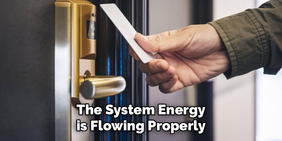 The System Energy is Flowing Properly